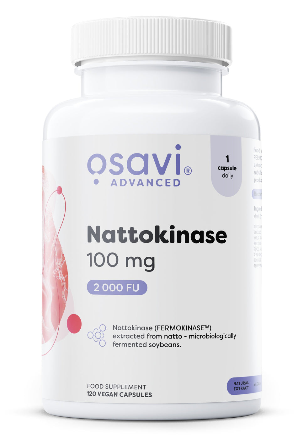 Osavi - Nattokinase, 100mg - 120 vegan caps