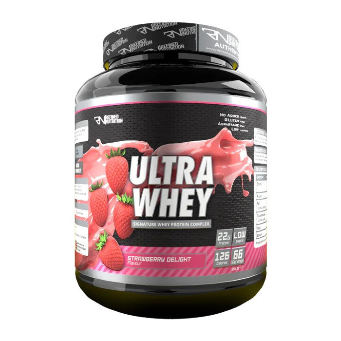 Refined Nutrition Ultra Whey Strawberry Delight - 2000g