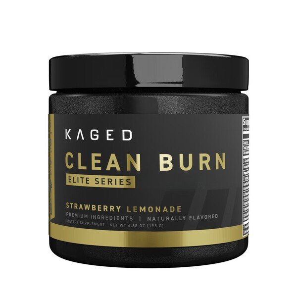 Kaged Muscle Clean Burn Powder Elite Series Strawberry Lemonade - 195g