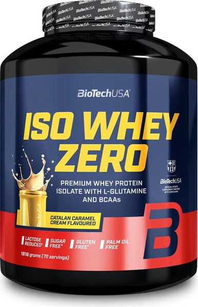 BioTechUSA - Iso Whey Zero, Catalan Caramel Cream - 1816g