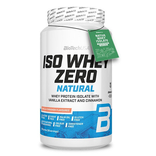 BioTechUSA - Iso Whey Zero Natural, Vanilla Cinnamon - 908g