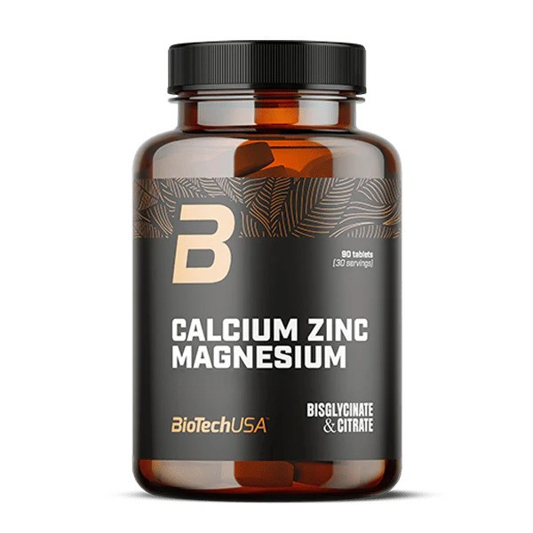 BioTechUSA - Calcium Zinc Magnesium - 90 tabs