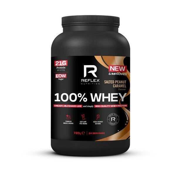 Reflex Nutrition 100% Whey Salted Peanut Caramel - 720g