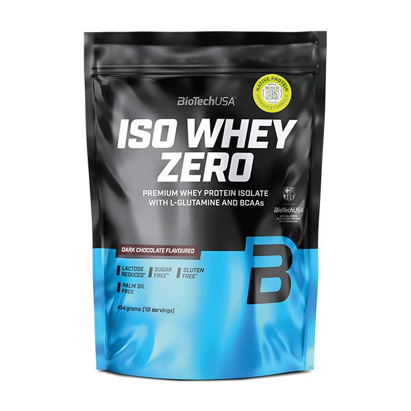 BioTechUSA - Iso Whey Zero, Dark Chocolate - 454g