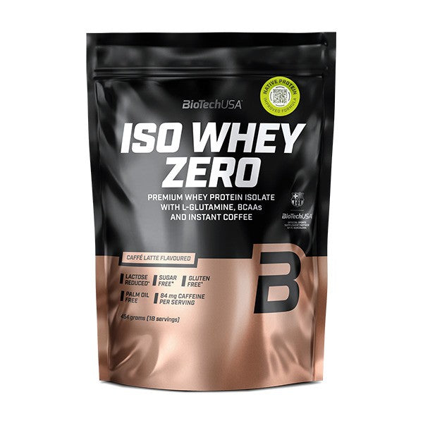 BioTechUSA - Iso Whey Zero, Caffe Latte - 454g