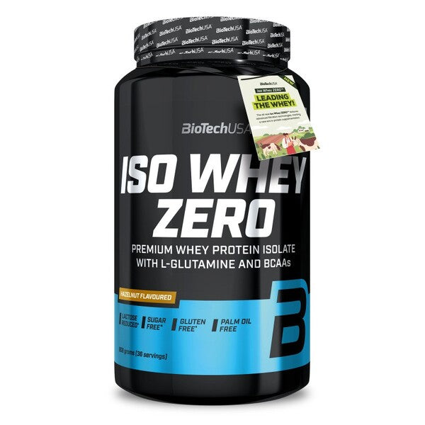 BioTechUSA - Iso Whey Zero, Hazelnut - 908g