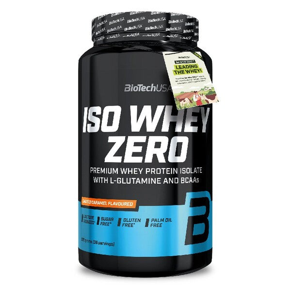 BioTechUSA - Iso Whey Zero, Salted Caramel - 908g