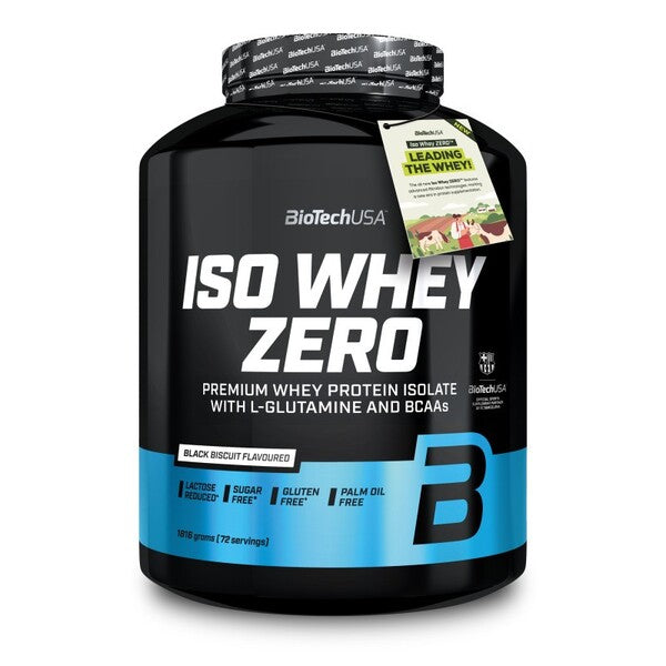 BioTechUSA - Iso Whey Zero, Black Biscuit - 1816g