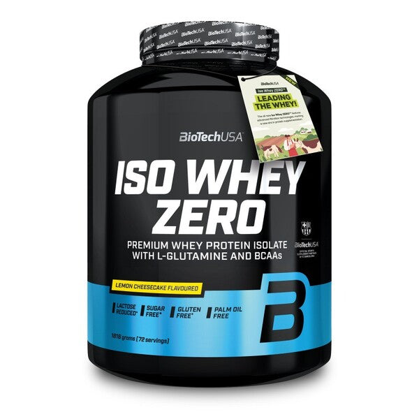 BioTechUSA - Iso Whey Zero, Lemon Cheesecake - 1816g