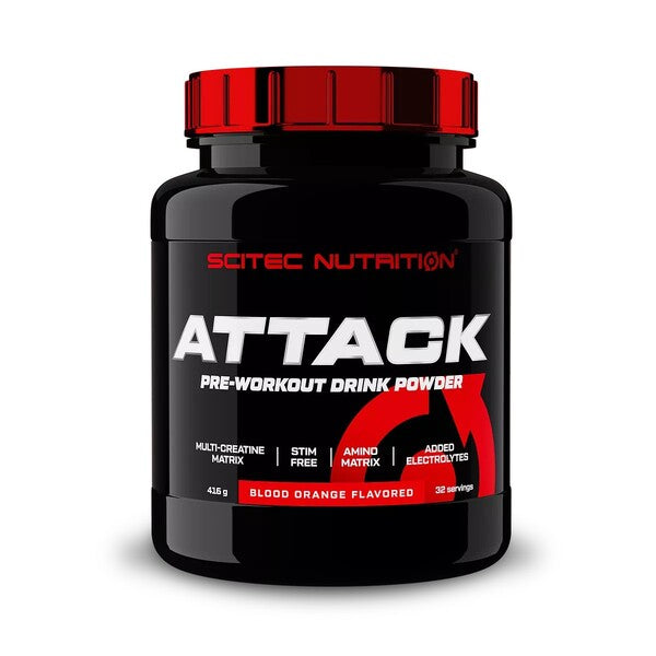 SciTec - Attack, Blood Orange - 416g