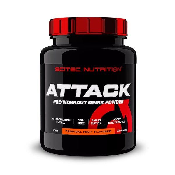 SciTec - Attack, Tropical Fruit - 416g