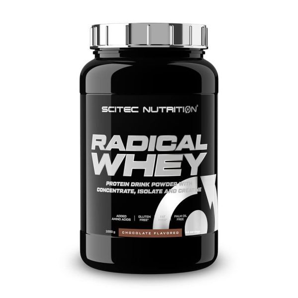 SciTec - Radical Whey, Chocolate - 1000g