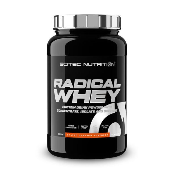 SciTec - Radical Whey, Salted Caramel - 1000g