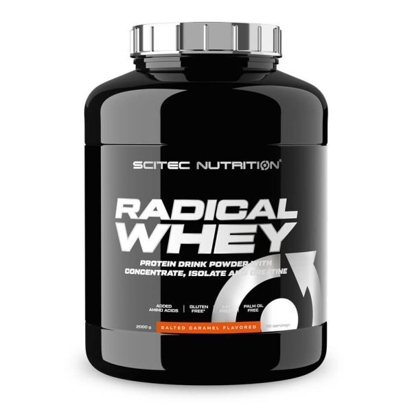 SciTec - Radical Whey, Salted Caramel - 2000g