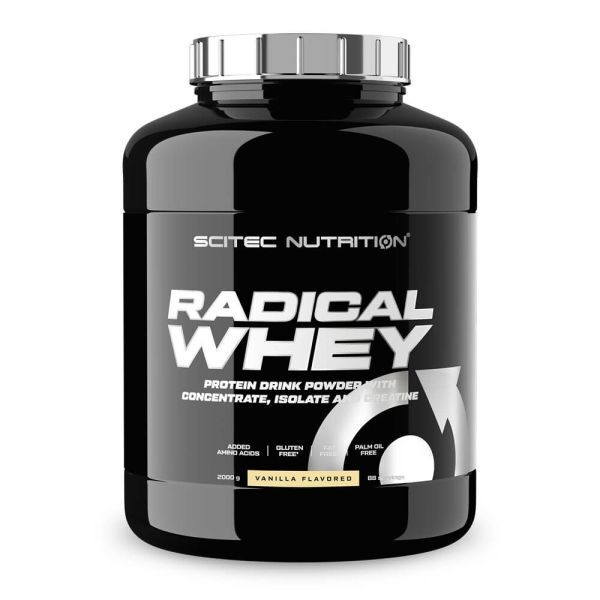 SciTec - Radical Whey, Vanilla - 2000g