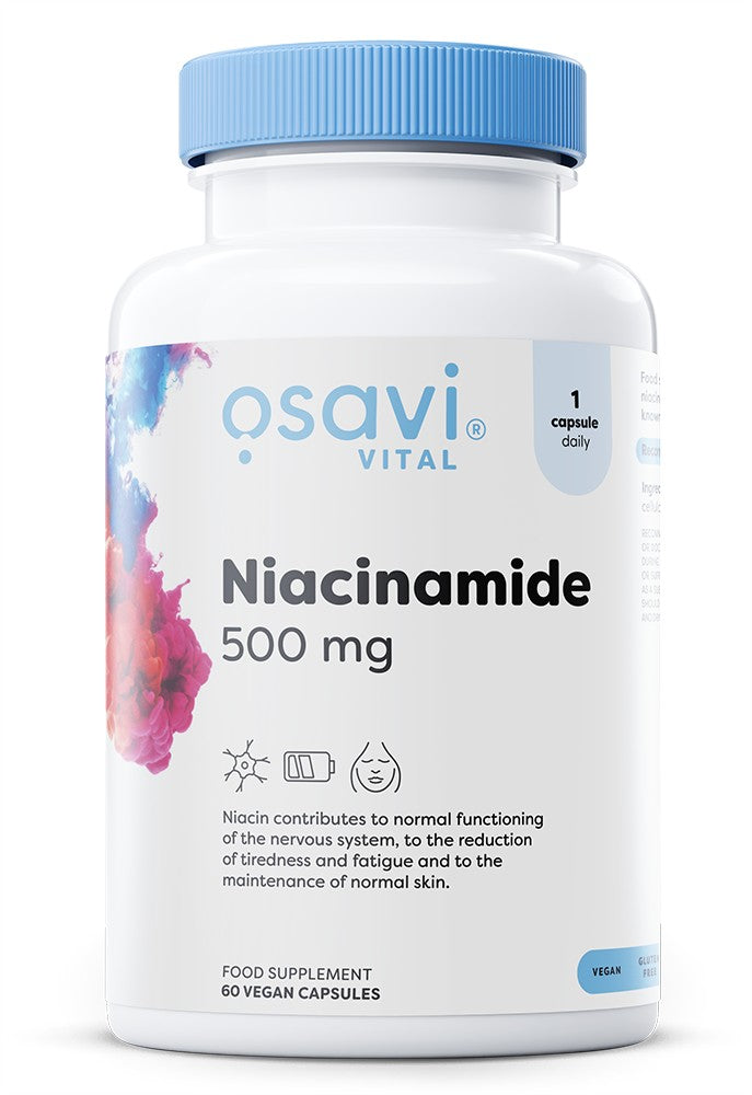 Osavi - Niacinamide, 500mg - 60 vegan caps