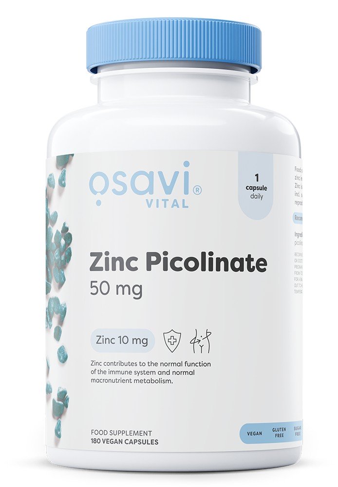 Osavi - Zinc Picolinate, 50mg - 180 vegan caps