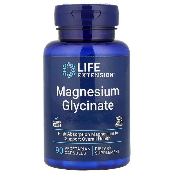 Life Extension - Magnesium Glycinate, 105mg - 90 vcaps