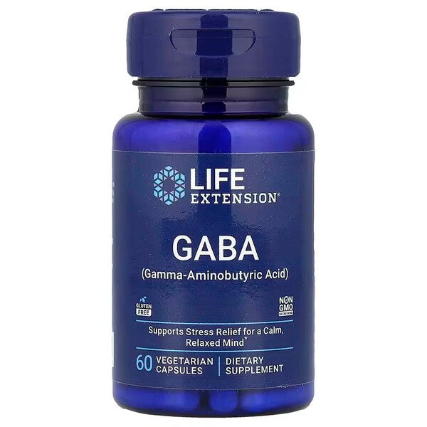 Life Extension - Gaba - 60 vcaps