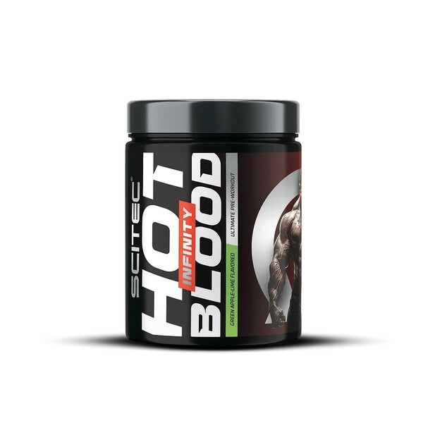SciTec - Hot Blood Infinity, Green Apple-Lime - 350g