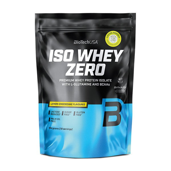 BioTechUSA - Iso Whey Zero, Lemon Cheesecake - 454g