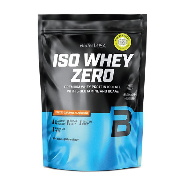 BioTechUSA - Iso Whey Zero, Salted Caramel - 454g
