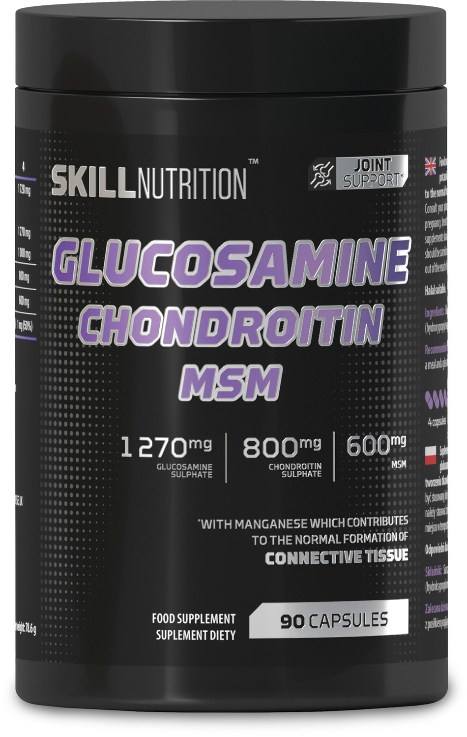 Skill Nutrition - Glucosamine Chondroitin MSM - 90 caps
