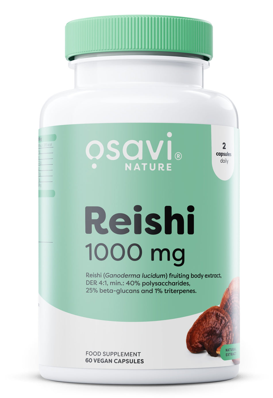 Osavi - Reishi, 1000 mg - 60 vegan caps