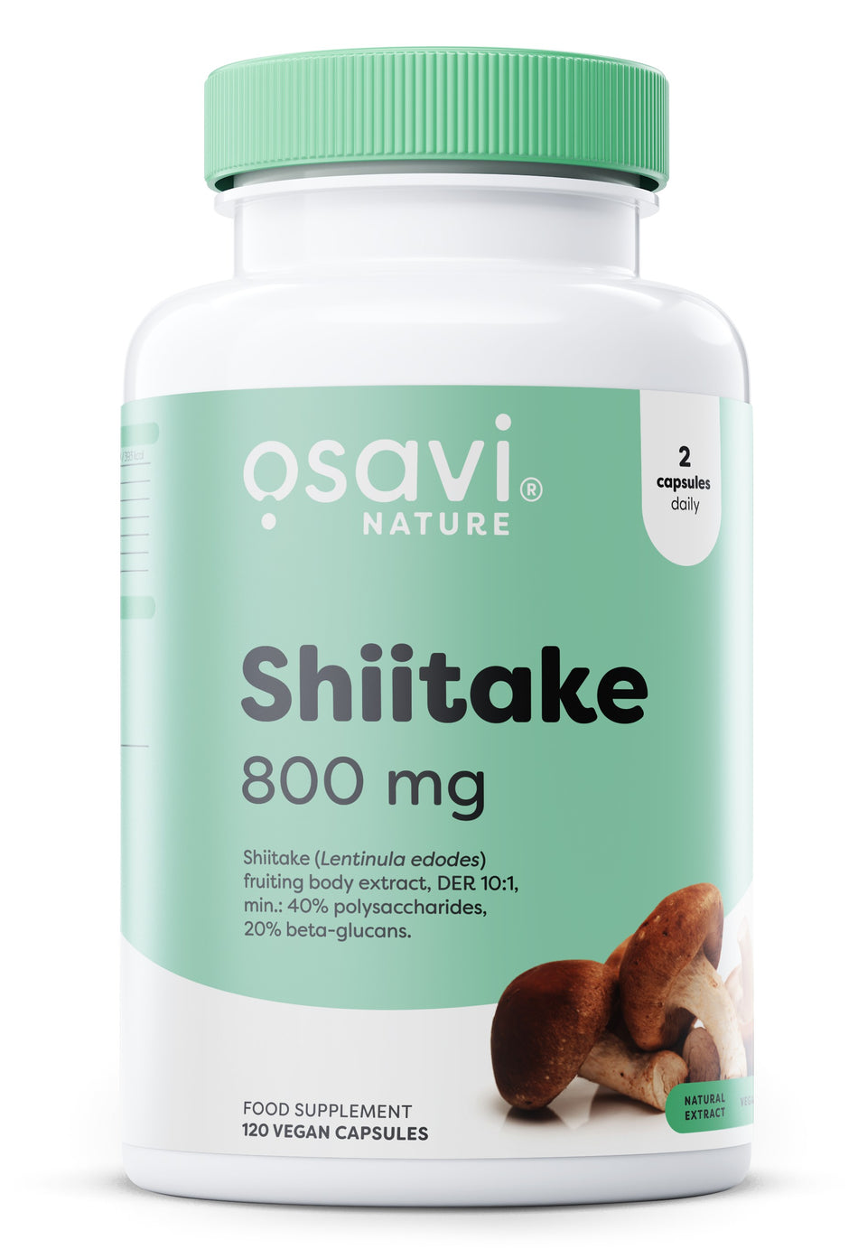 Osavi - Shiitake, 800mg - 120 vegan caps