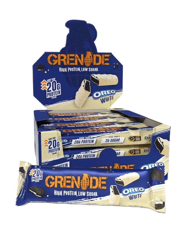 Grenade Protein Bars OREO White - 12 x 60g