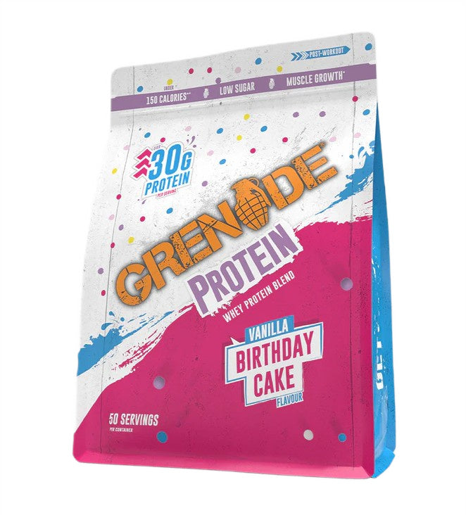 Grenade Whey Protein Blend Vanilla Birthday Cake - 2000g
