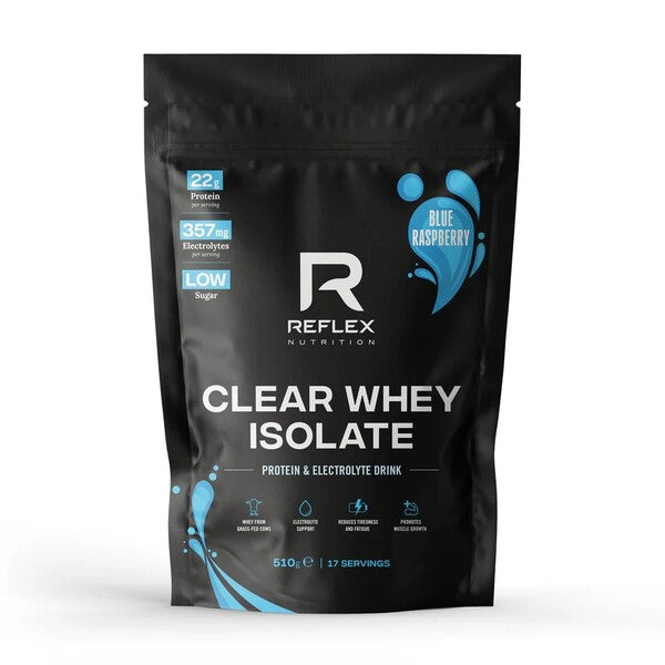 Reflex Nutrition Clear Whey Isolate Blue Raspberry - 510g