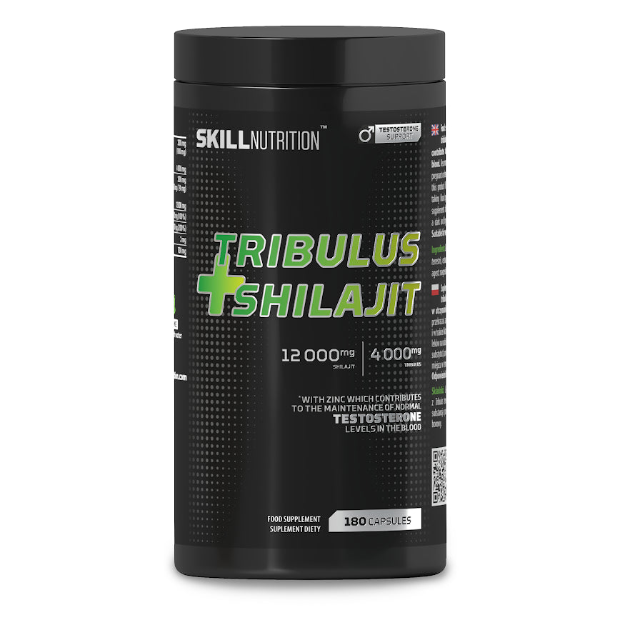 Skill Nutrition - Tribulus + Shilajit - 180 vegan caps
