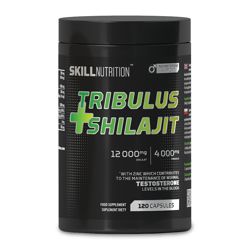 Skill Nutrition - Tribulus + Shilajit - 120 vegan caps