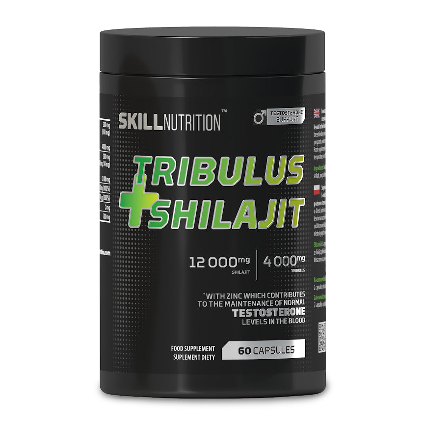 Skill Nutrition - Tribulus + Shilajit - 60 vegan caps