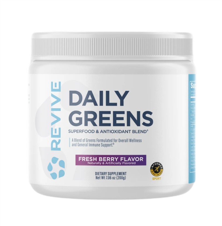 Revive Daily Greens Powder Fresh Berry - 200g