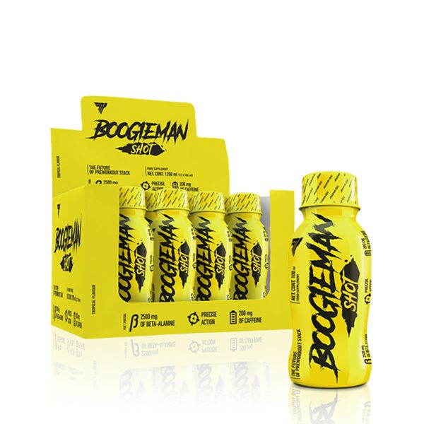 Trec Nutrition - BoogieMan Shot, Tropical (EAN 5902114066901) - 12 x 100 ml.