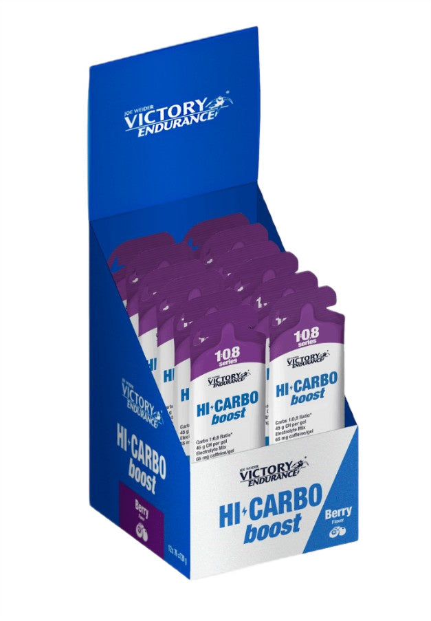 Weider - HI Carbo Boost, Berry - 12 x 76g