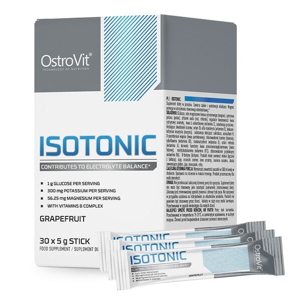 OstroVit - Isotonic Sticks, Grapefruit - 30 x 5g
