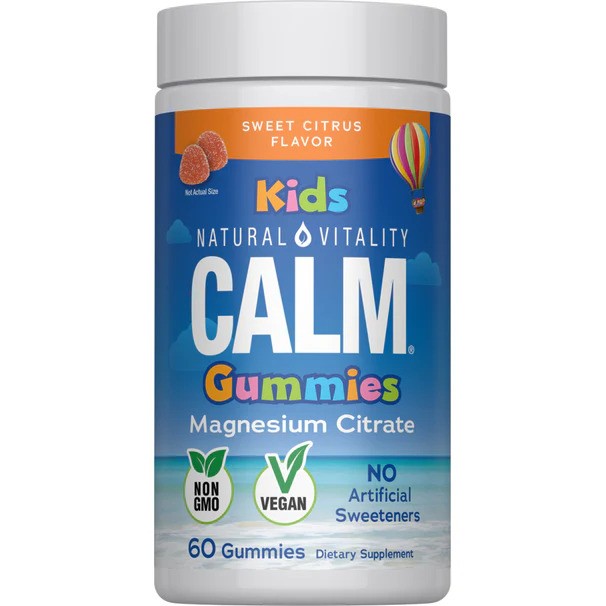 Natural Vitality Calm Kids Gummies Sweet Citrus - 60 gummies