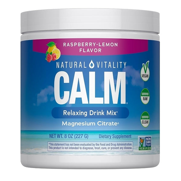 Natural Vitality Natural Calm Raspberry Lemon - 227g