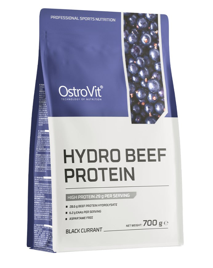 OstroVit - Hydro Beef Protein, Black Currant - 700g