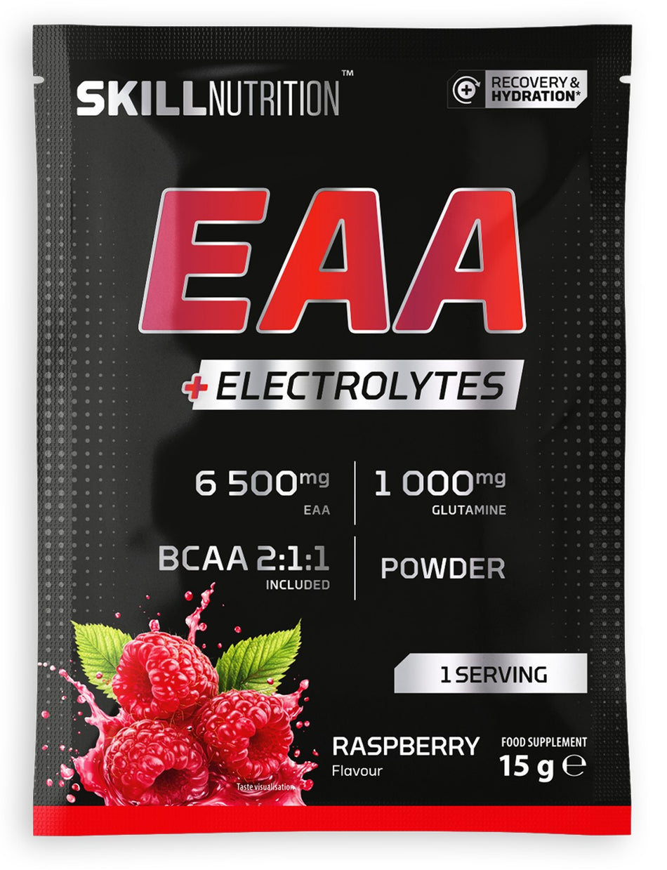 Skill Nutrition - EAA + Electrolytes, Raspberry - 15g (1 serving)