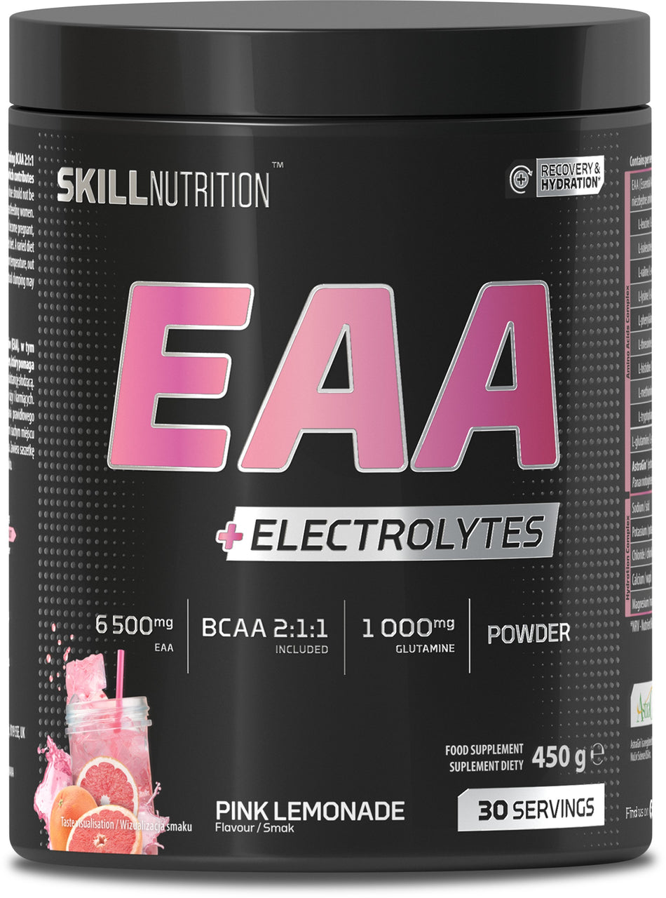 Skill Nutrition - EAA + Electrolytes, Pink Lemonade - 450g