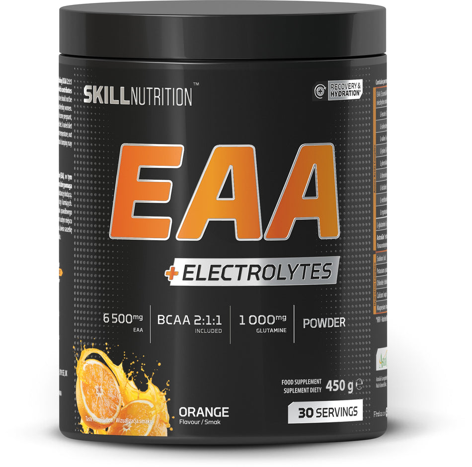 Skill Nutrition - EAA + Electrolytes, Orange - 450g