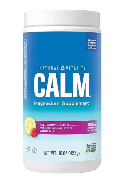 Natural Vitality Natural Calm Raspberry Lemon - 453g