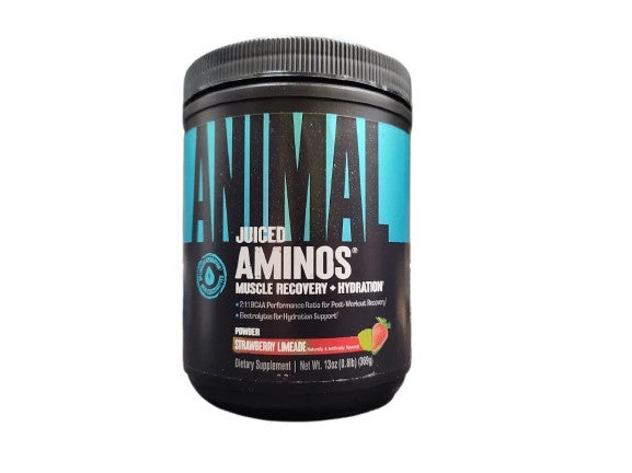 Animal Juiced Aminos Strawberry Limeade 369g