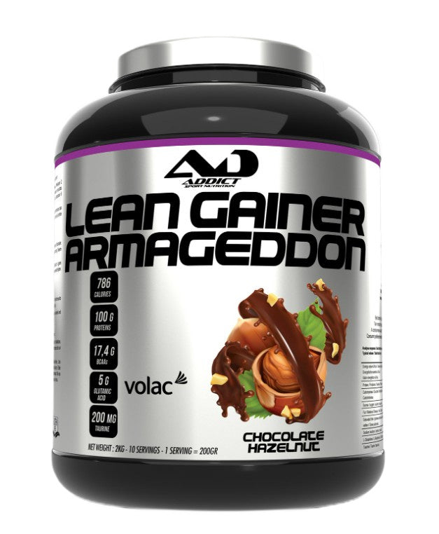 Addict Sport Nutrition Lean Gainer Armageddon Chocolate Hazelnut 2000g