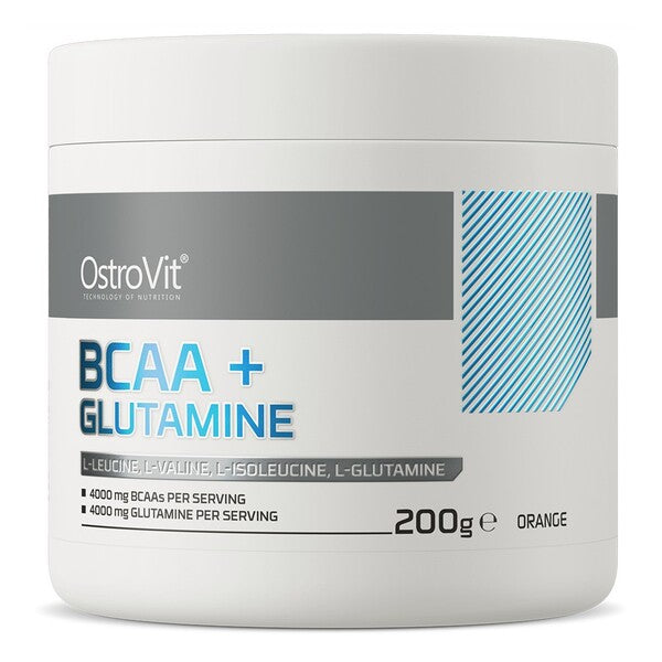 OstroVit - BCAA + Glutamine, Orange - 200g