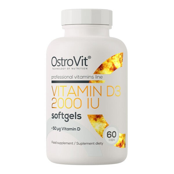 OstroVit - Vitamin D3 2000 IU - 60 caps